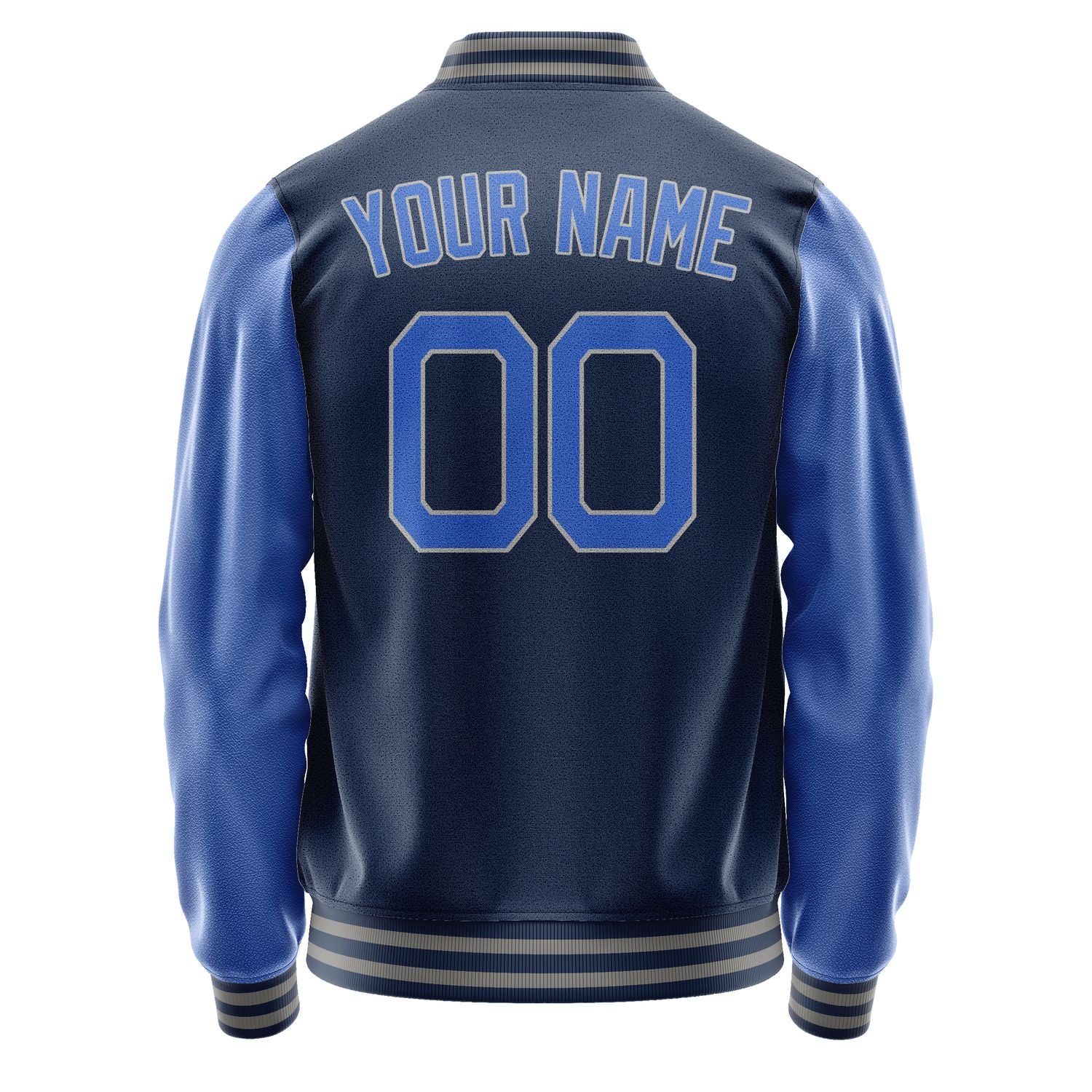 Maßgeschneidertes Marineblau Himmelblau Jacke Ja1010091004B20409