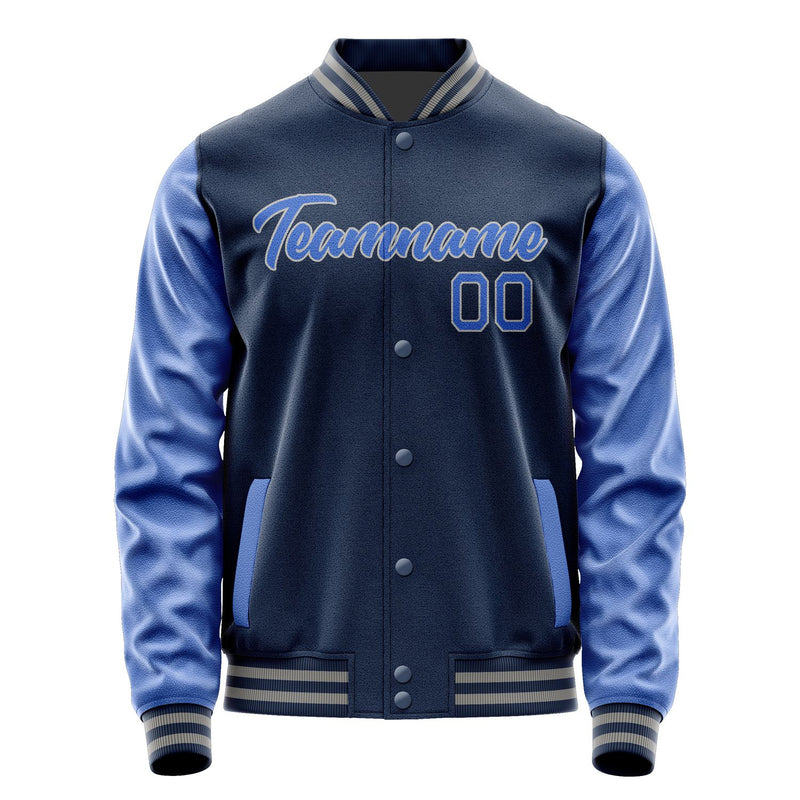 Maßgeschneidertes Marineblau Himmelblau Jacke Ja1010091004B20409