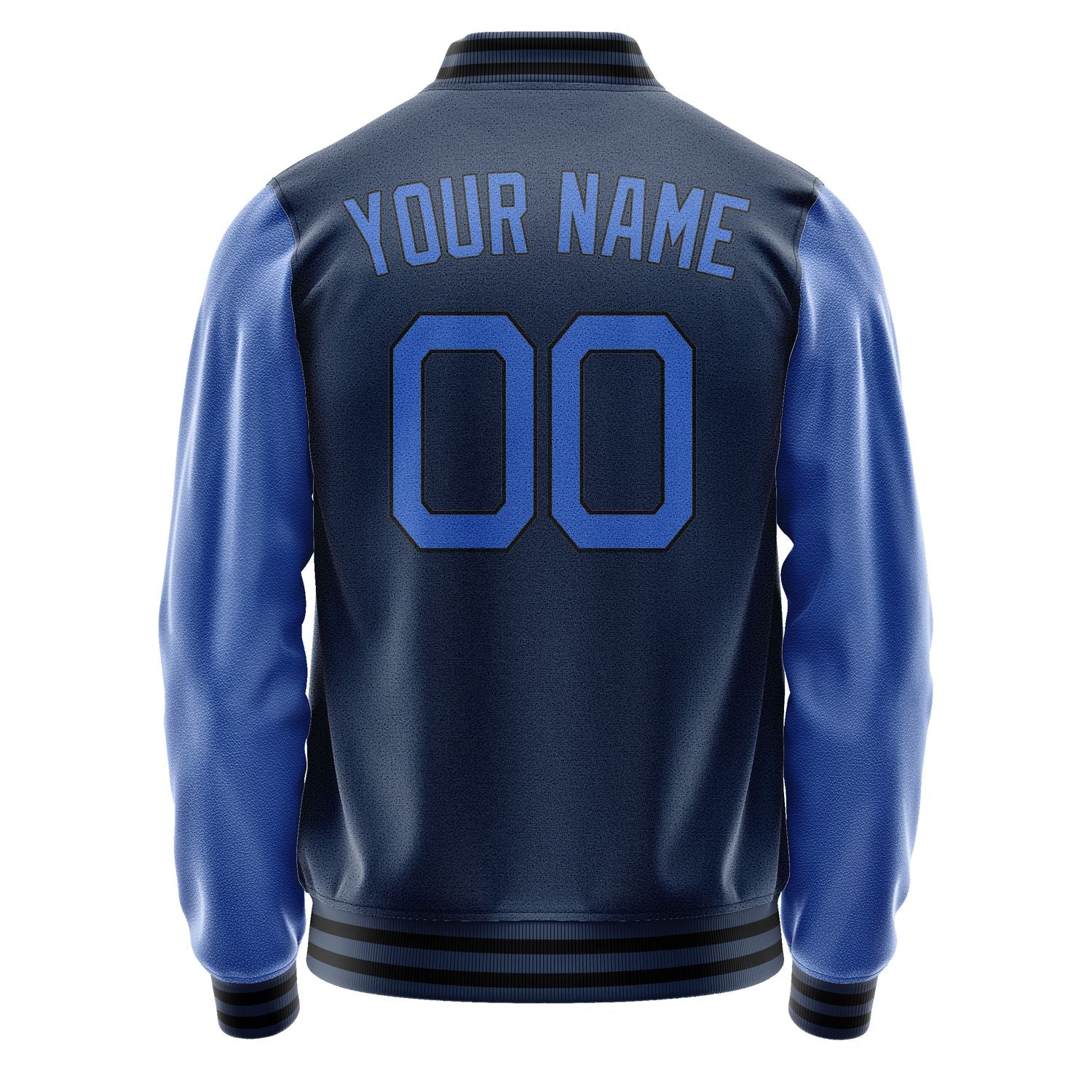 Maßgeschneidertes Marineblau Himmelblau Jacke Ja1010091017B21709