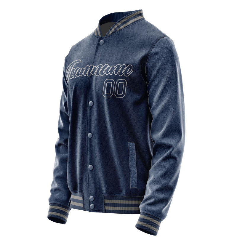 Maßgeschneidertes Marineblau Marineblau Jacke Ja1010101004B20410