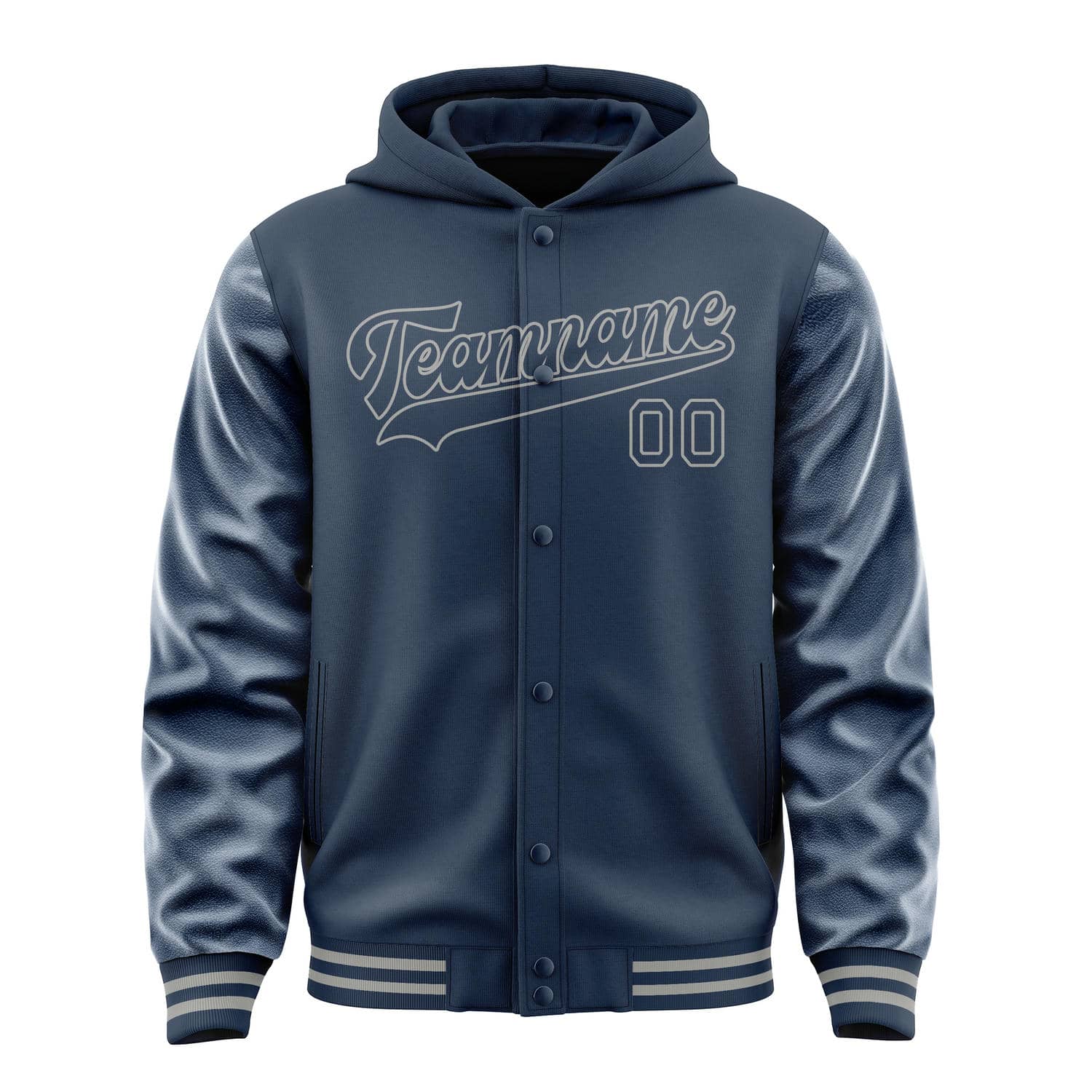 Maßgeschneidertes Marineblau Marineblau Jacke