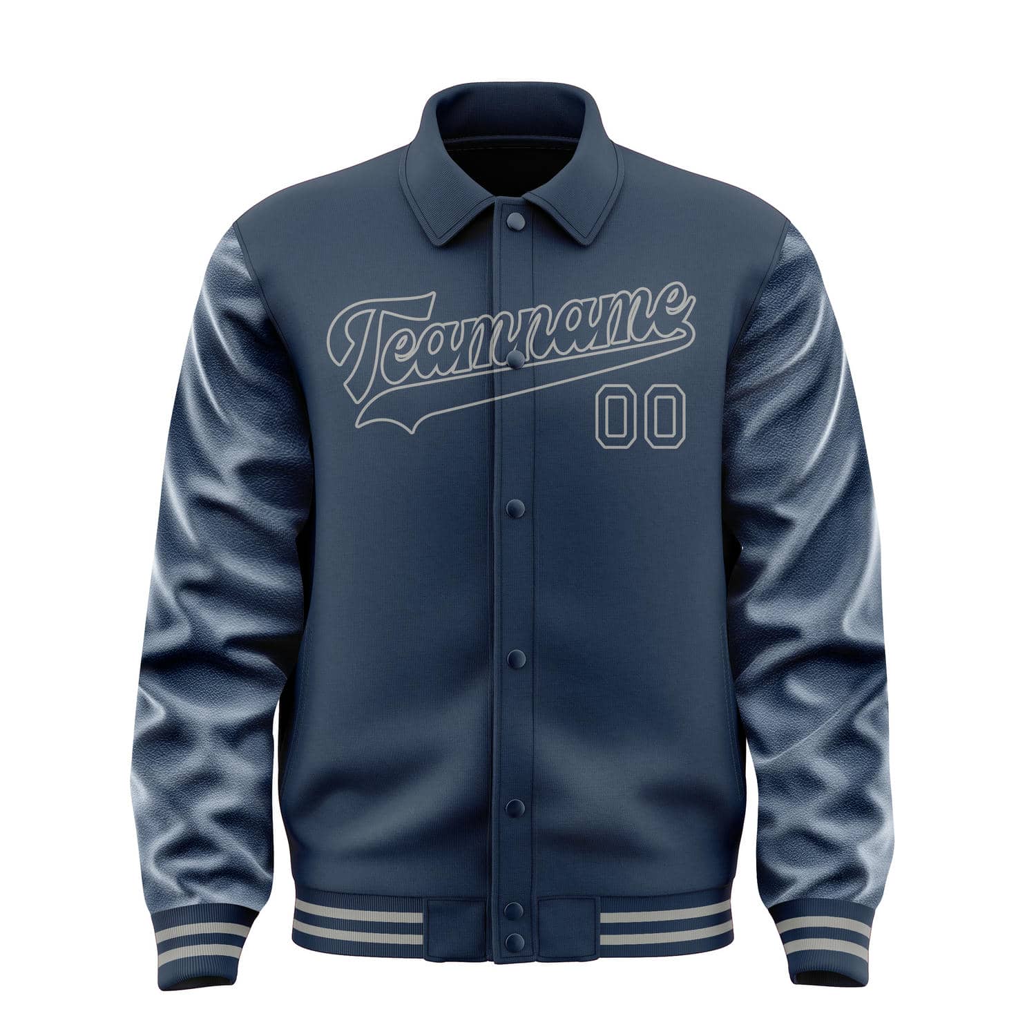 Maßgeschneidertes Marineblau Marineblau Jacke