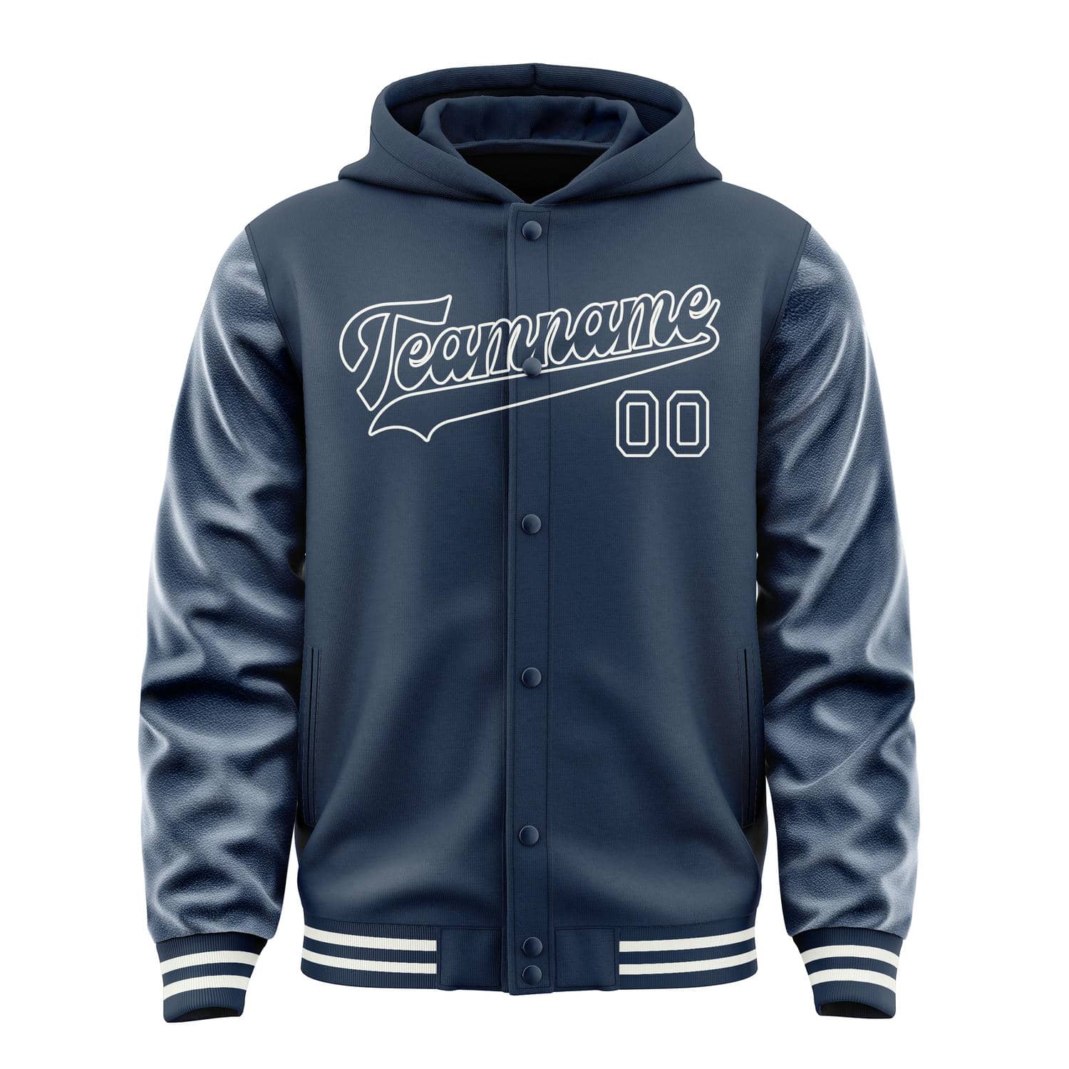 Maßgeschneidertes Marineblau Marineblau Jacke