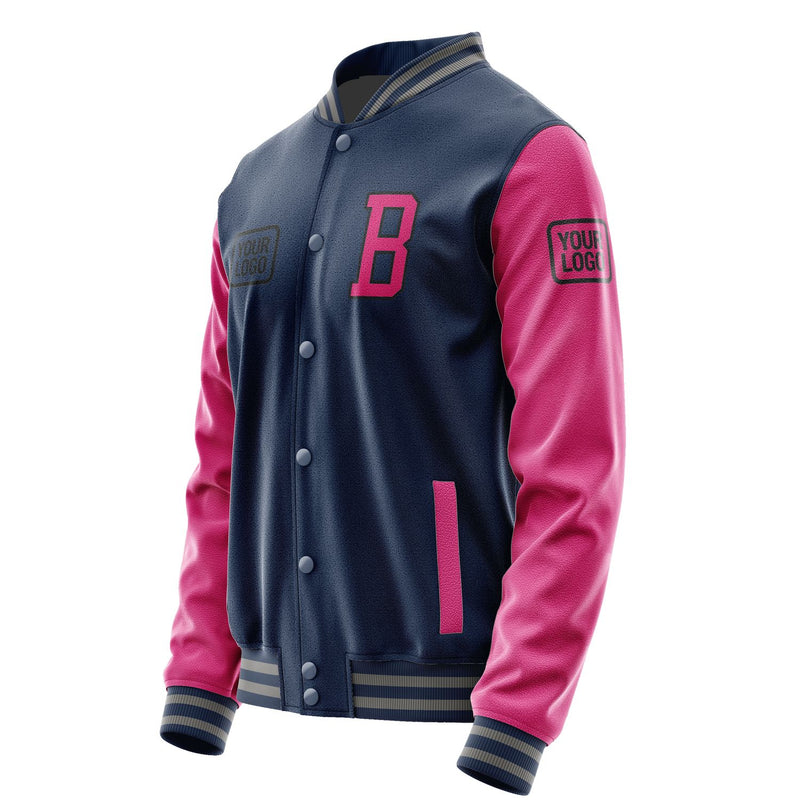 Maßgeschneidertes Marineblau Rosarot Jacke JA101013100417131317