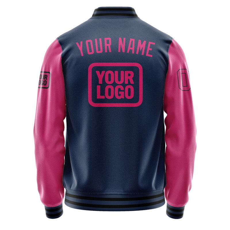 Maßgeschneidertes Marineblau Rosarot Jacke JA101013101717131317