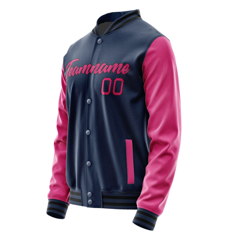 Maßgeschneidertes Marineblau Rosarot Jacke Ja1010131017B21713