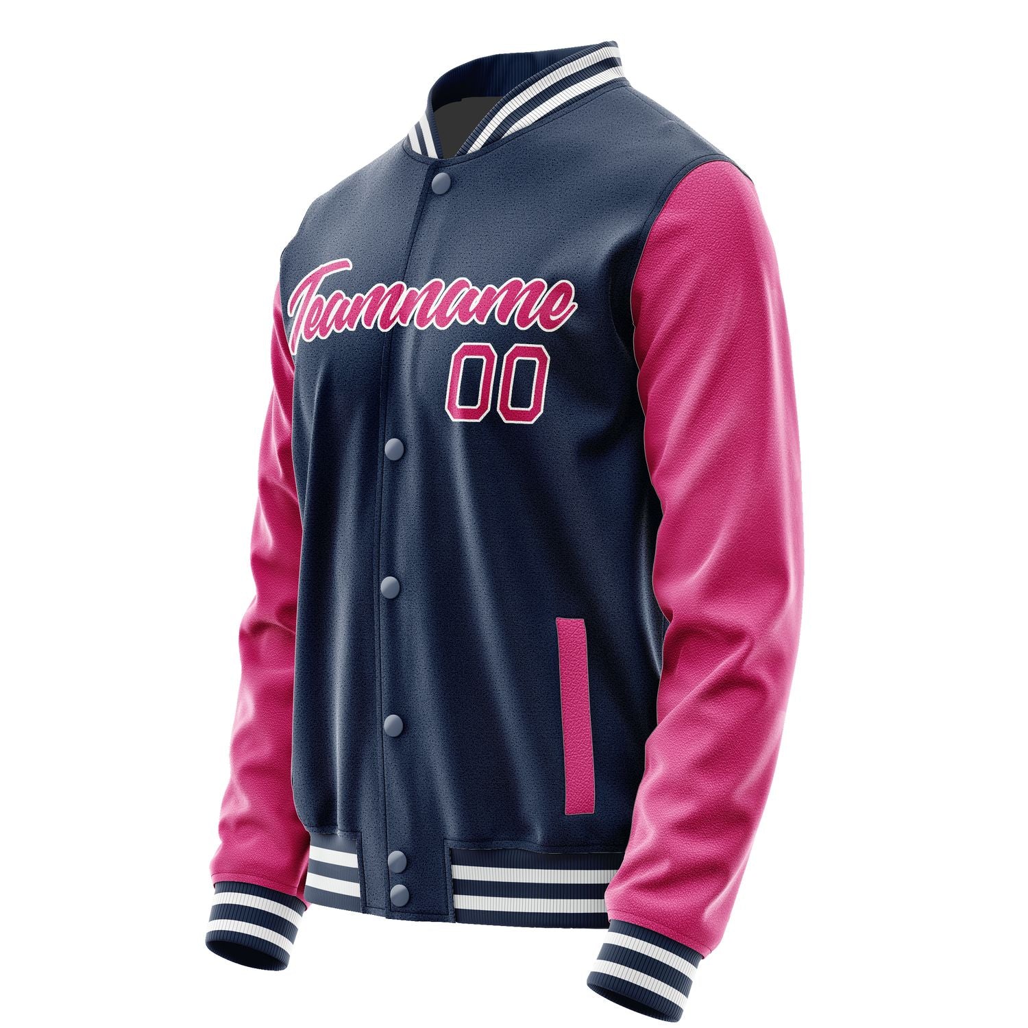 Maßgeschneidertes Marineblau Rosarot Jacke Ja1010131018B21813