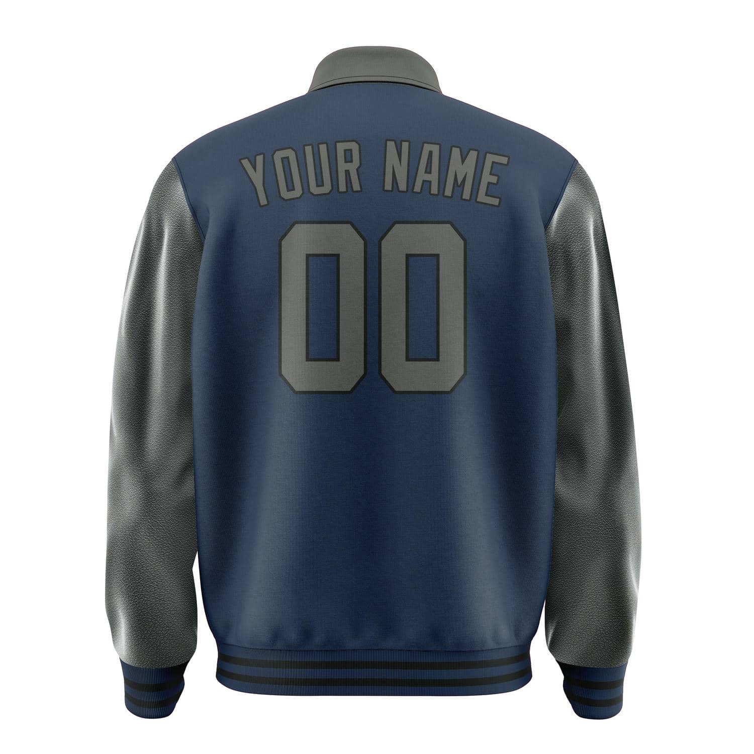 Maßgeschneidertes Marineblau Dunkelgrau Jacke