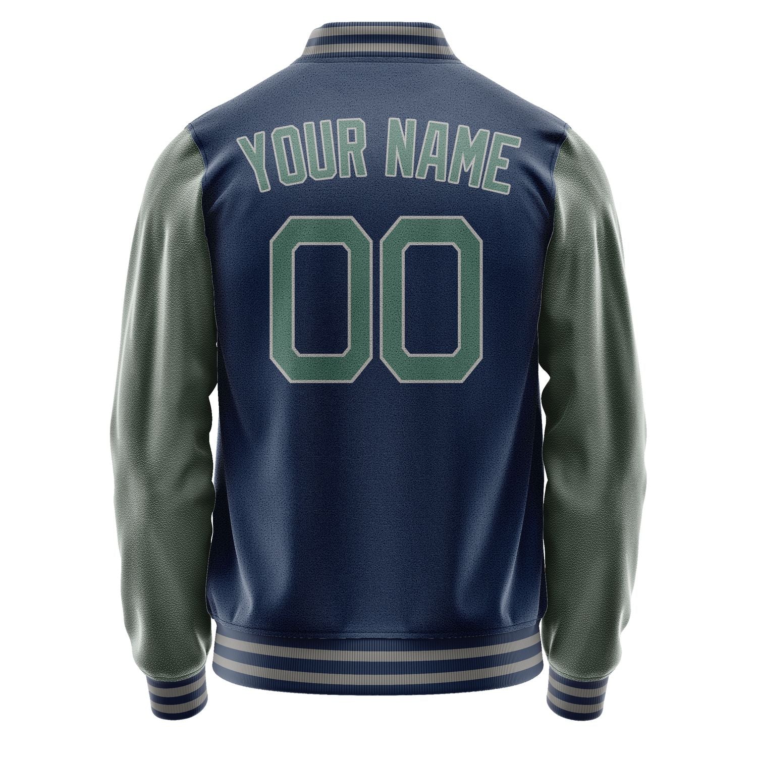 Maßgeschneidertes Marineblau Blaugrün Jacke Ja1010271004B20427