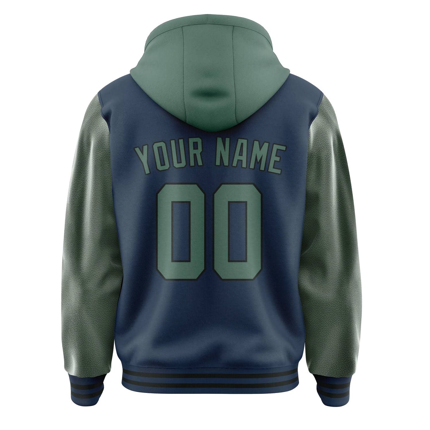 Maßgeschneidertes Marineblau Blaugrün Jacke