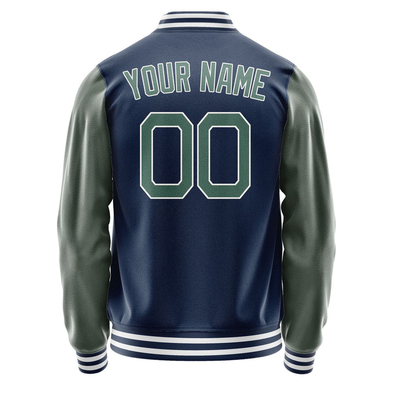 Maßgeschneidertes Marineblau Blaugrün Jacke Ja1010271018B21827