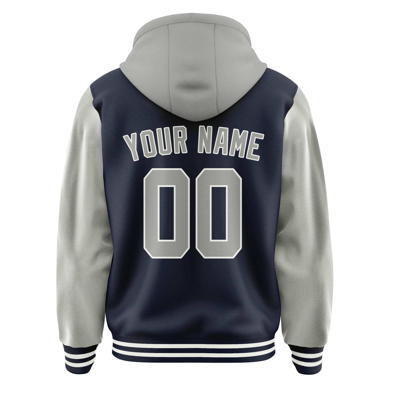 Maßgeschneidertes Stahlblau Grau Jacke
