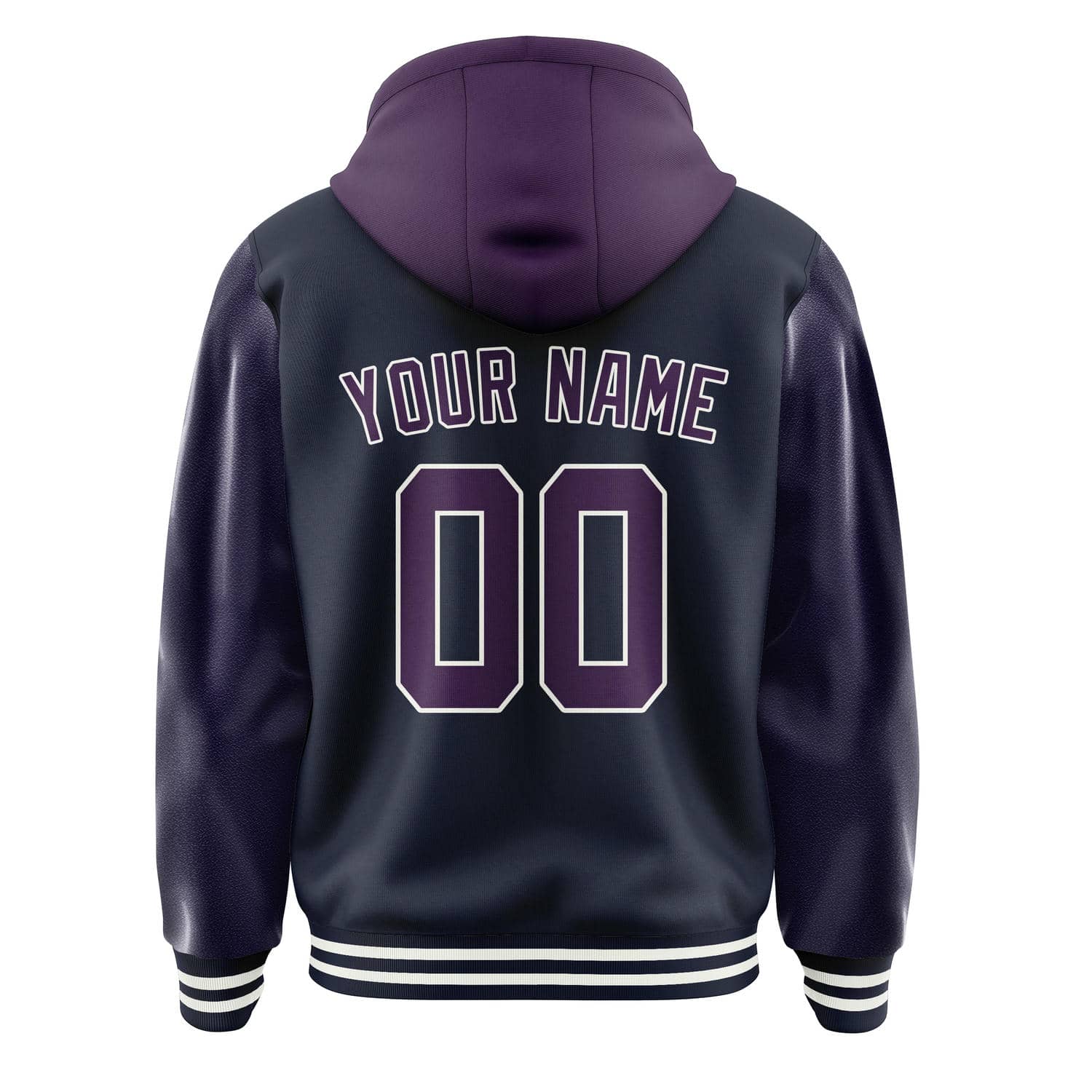 Maßgeschneidertes Stahlblau Lila Jacke