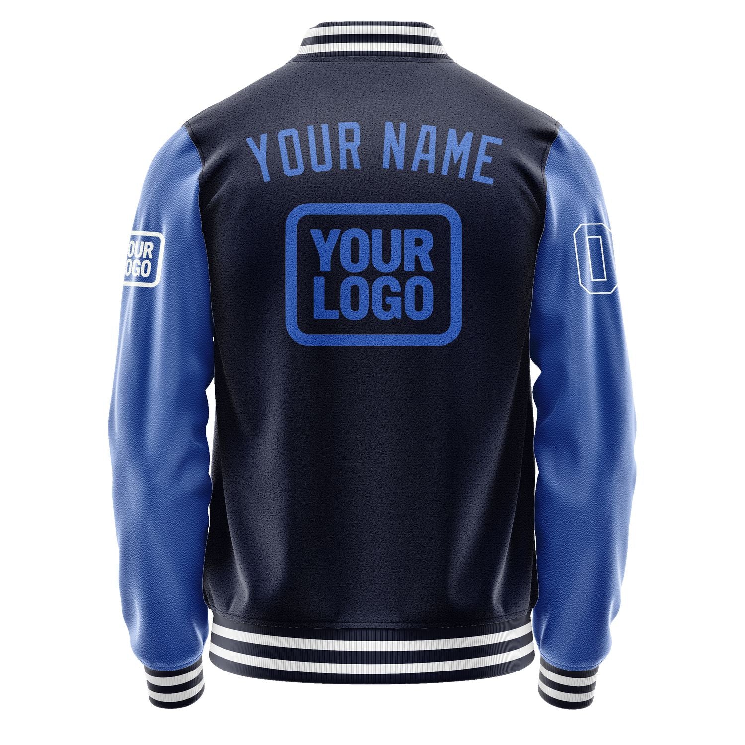 Maßgeschneidertes Stahlblau Himmelblau Jacke JA111109111818090918