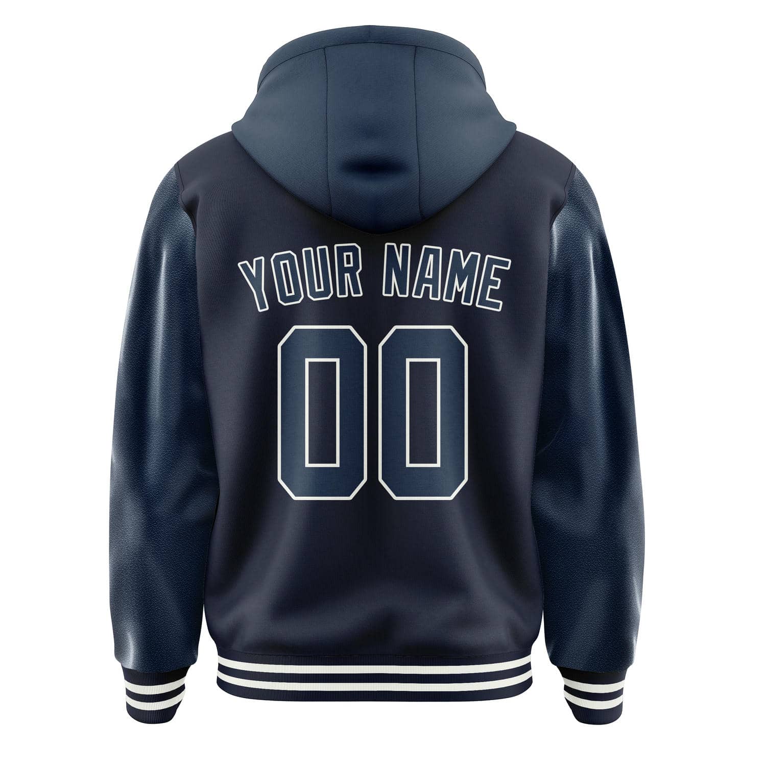 Maßgeschneidertes Stahlblau Marineblau Jacke
