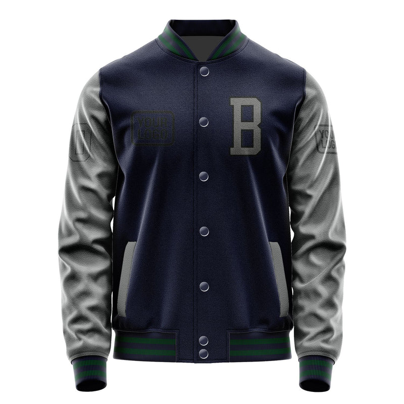 Maßgeschneidertes Stahlblau Dunkelgrau Jacke JA111120110517202017