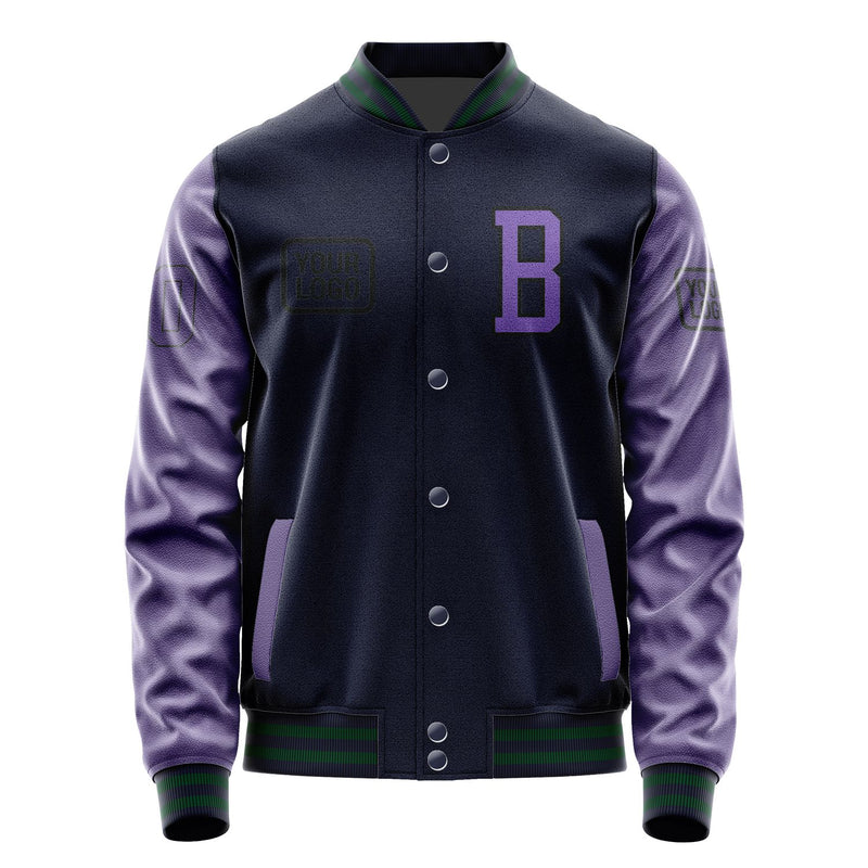 Maßgeschneidertes Stahlblau Lavendel Jacke JA111123110517232317