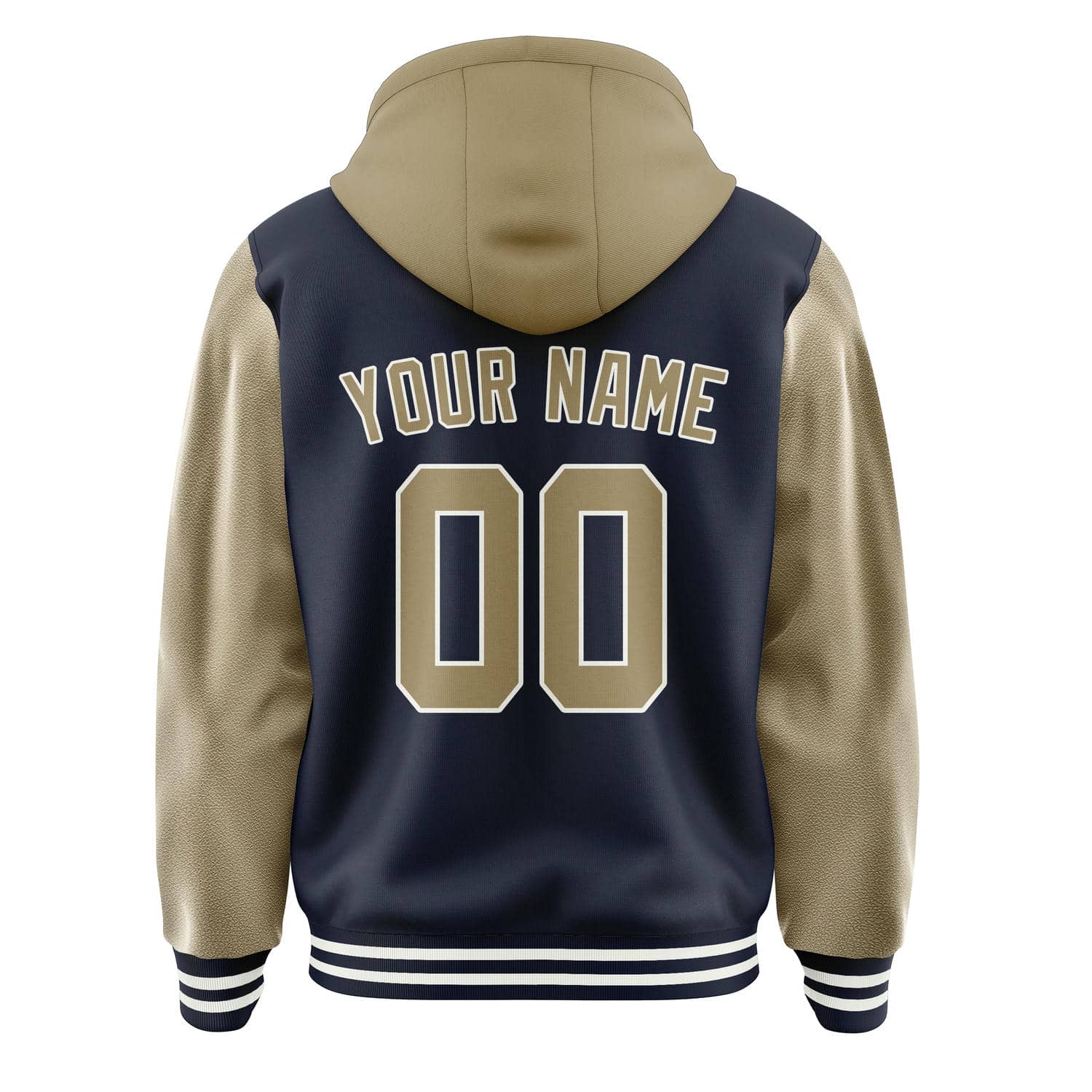 Maßgeschneidertes Stahlblau Hellkhaki Jacke