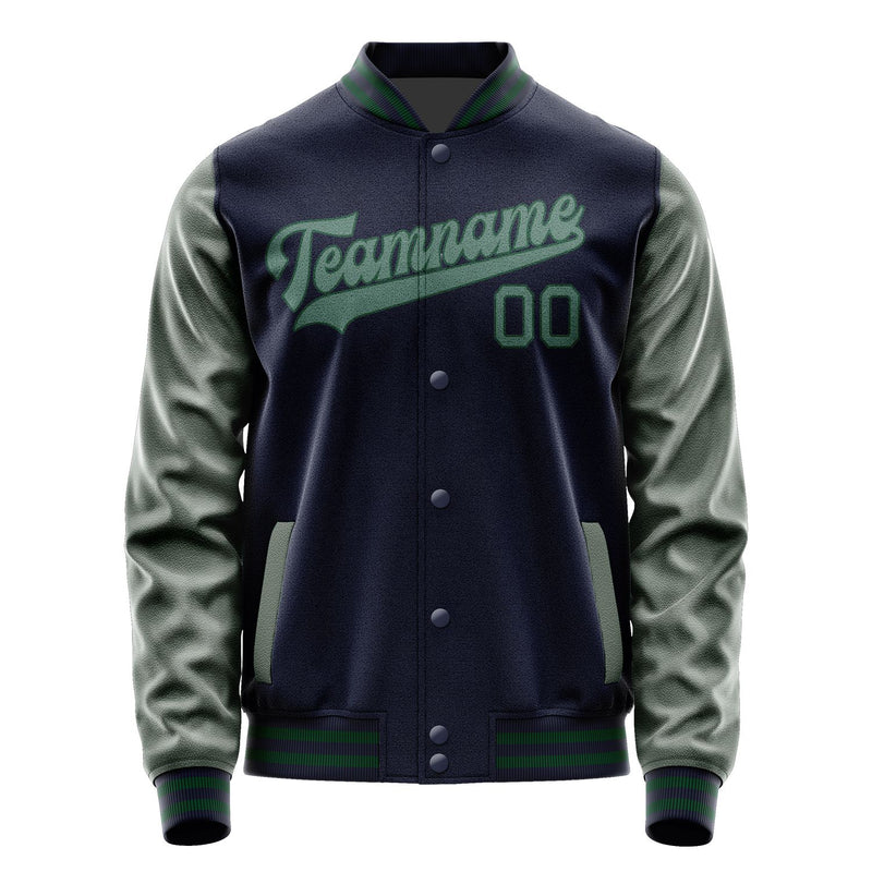 Maßgeschneidertes Stahlblau Blaugrün Jacke JA1111271105B30527