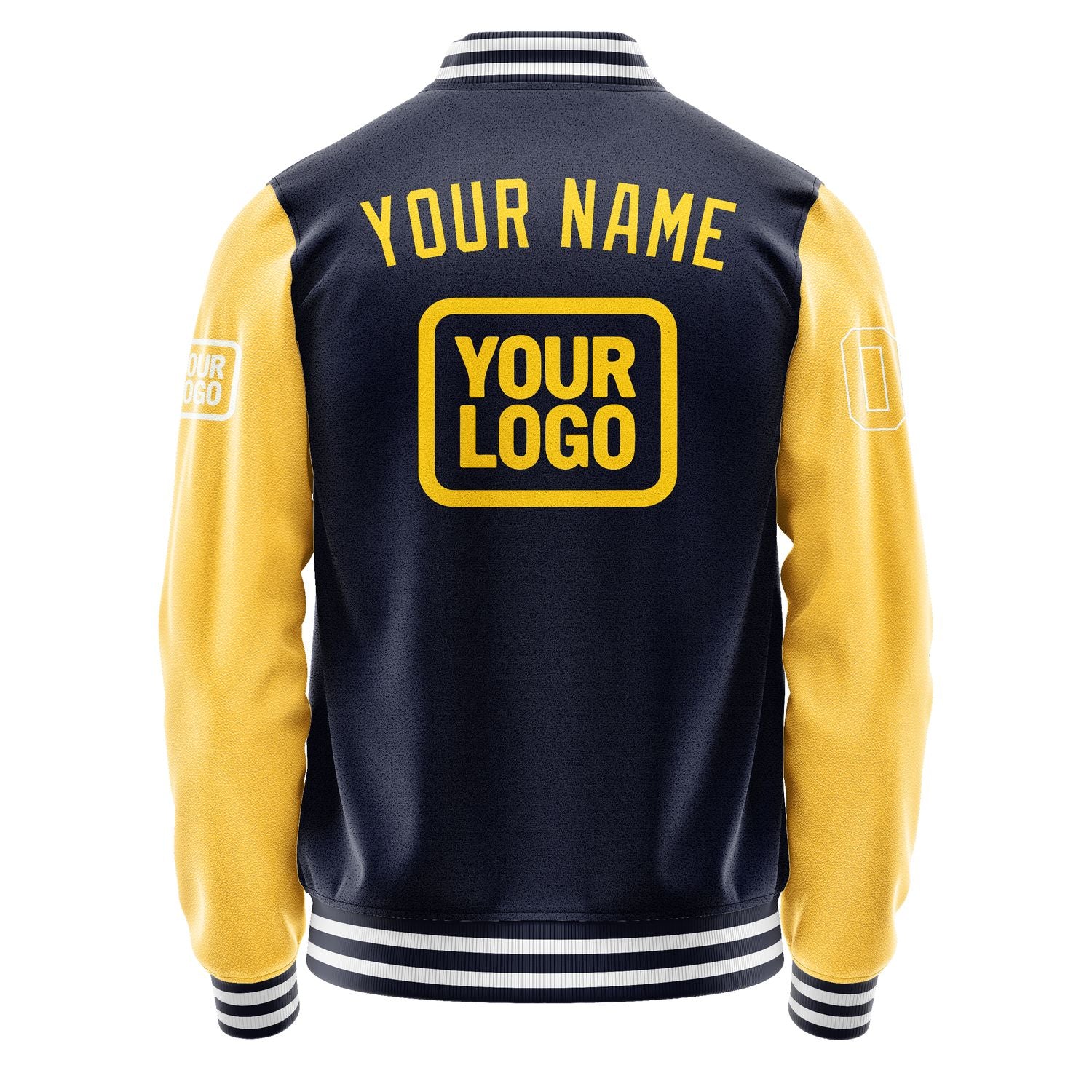 Maßgeschneidertes Stahlblau Gold Jacke JA111130111818303018