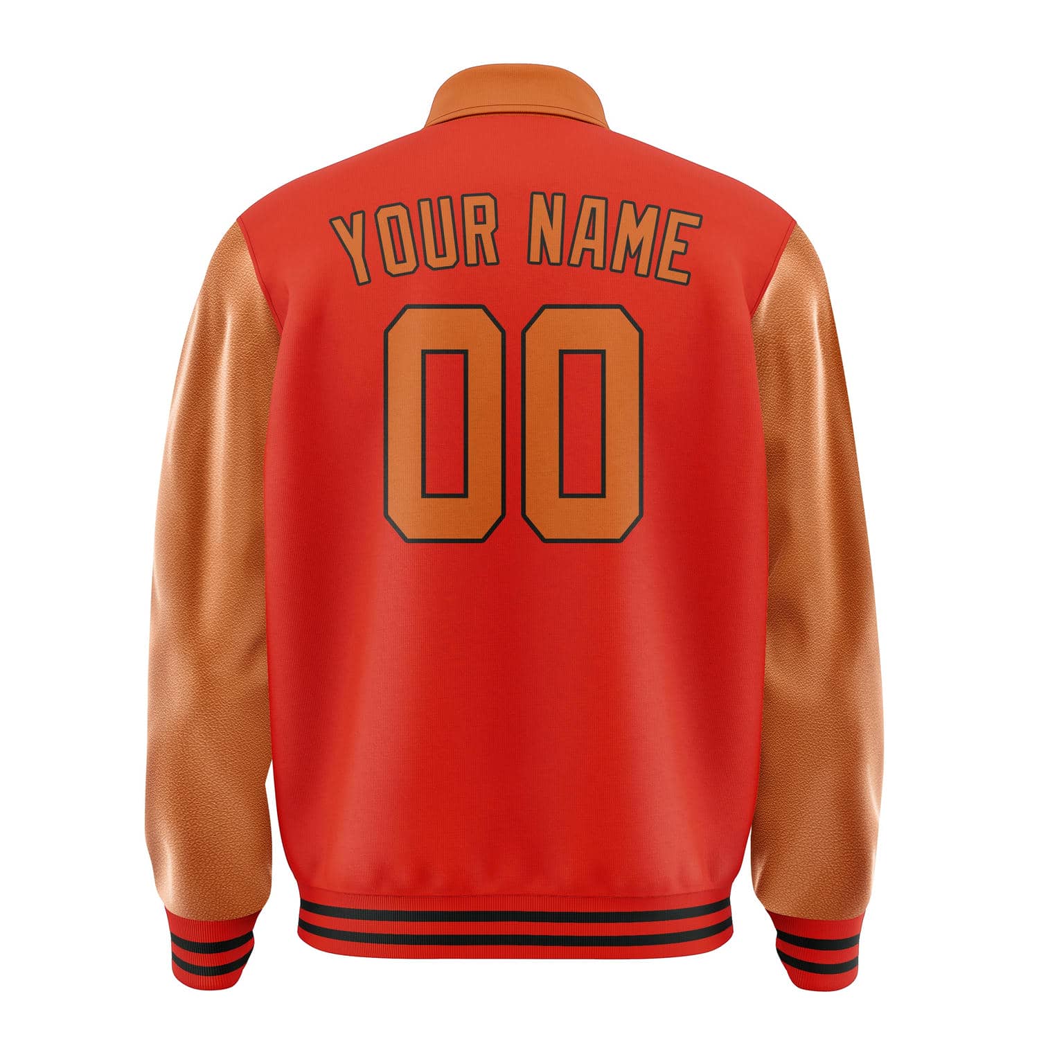 Maßgeschneidertes Orangerot Orange Jacke