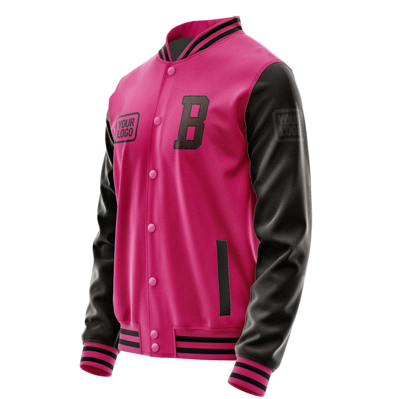 Maßgeschneidertes Rosarot Braun Jacke JA131301131717010117