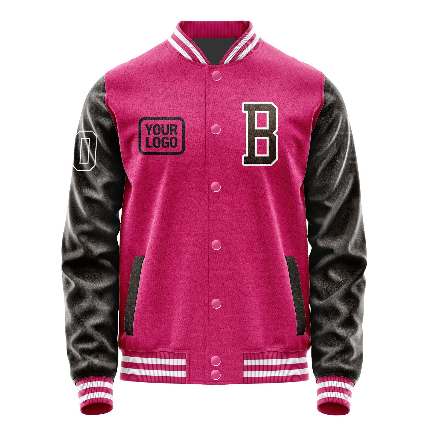 Maßgeschneidertes Rosarot Braun Jacke JA131301131818010118
