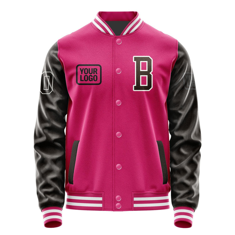 Maßgeschneidertes Rosarot Braun Jacke JA131301131818010118