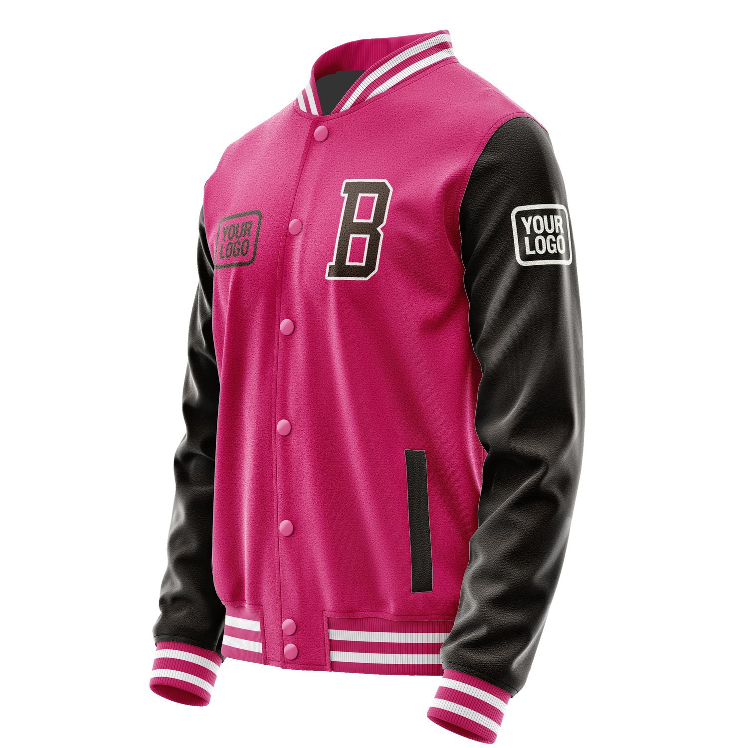 Maßgeschneidertes Rosarot Braun Jacke JA131301131818010118