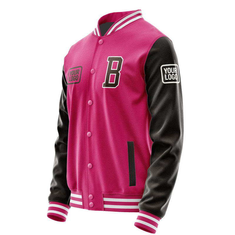 Maßgeschneidertes Rosarot Braun Jacke JA131301131818010118