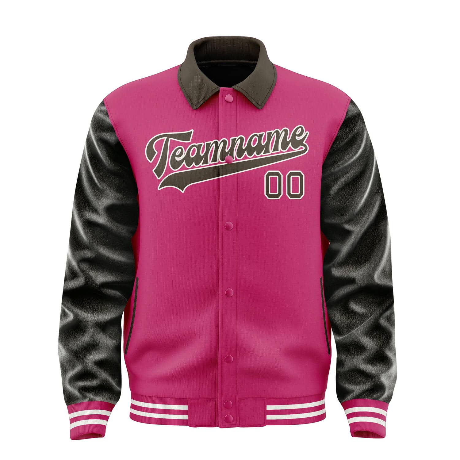 Maßgeschneidertes Rosarot Braun Jacke