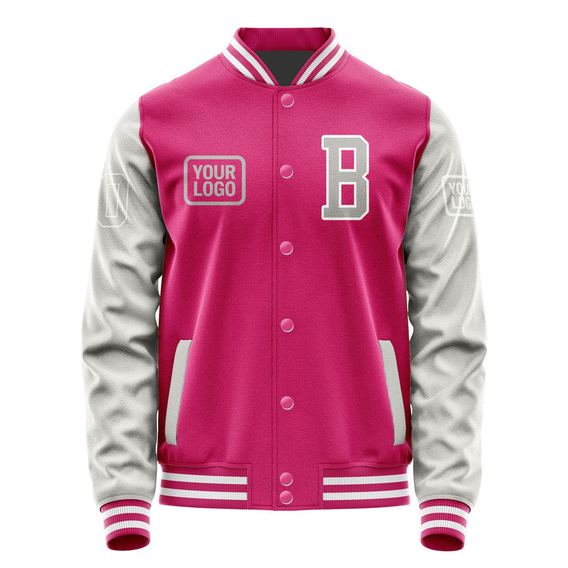 Maßgeschneidertes Rosarot Grau Jacke JA131304131818040418