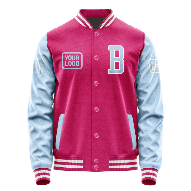Maßgeschneidertes Rosarot Hellblau Jacke JA131308131818080818