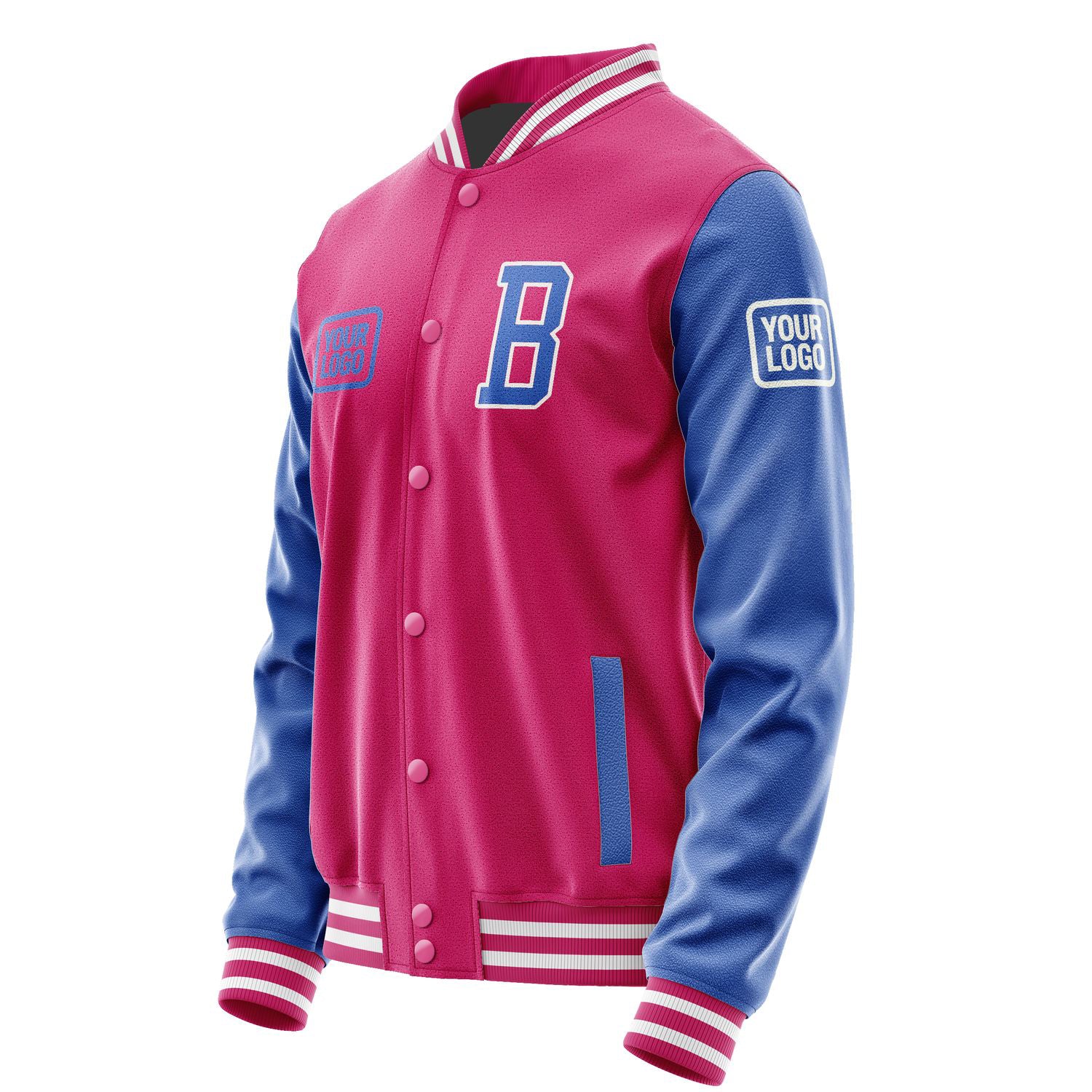 Maßgeschneidertes Rosarot Himmelblau Jacke JA131309131818090918