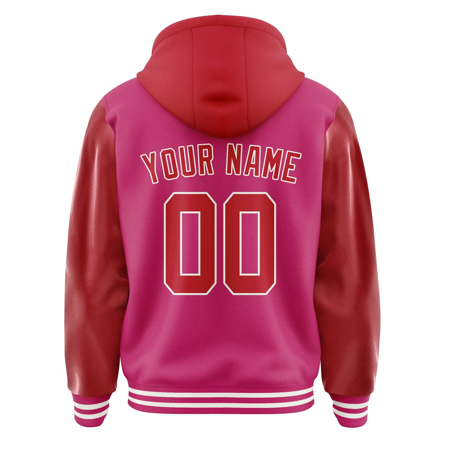 Maßgeschneidertes Rosarot Rot Jacke