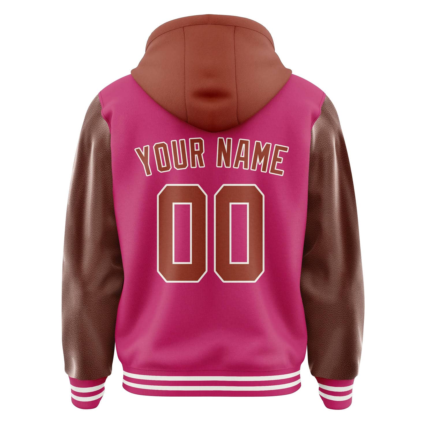 Maßgeschneidertes Rosarot Korallenrot Jacke