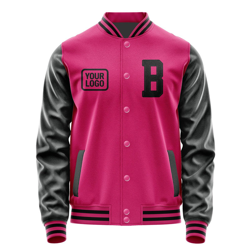 Maßgeschneidertes Rosarot Schwarz Jacke JA131317131717171717