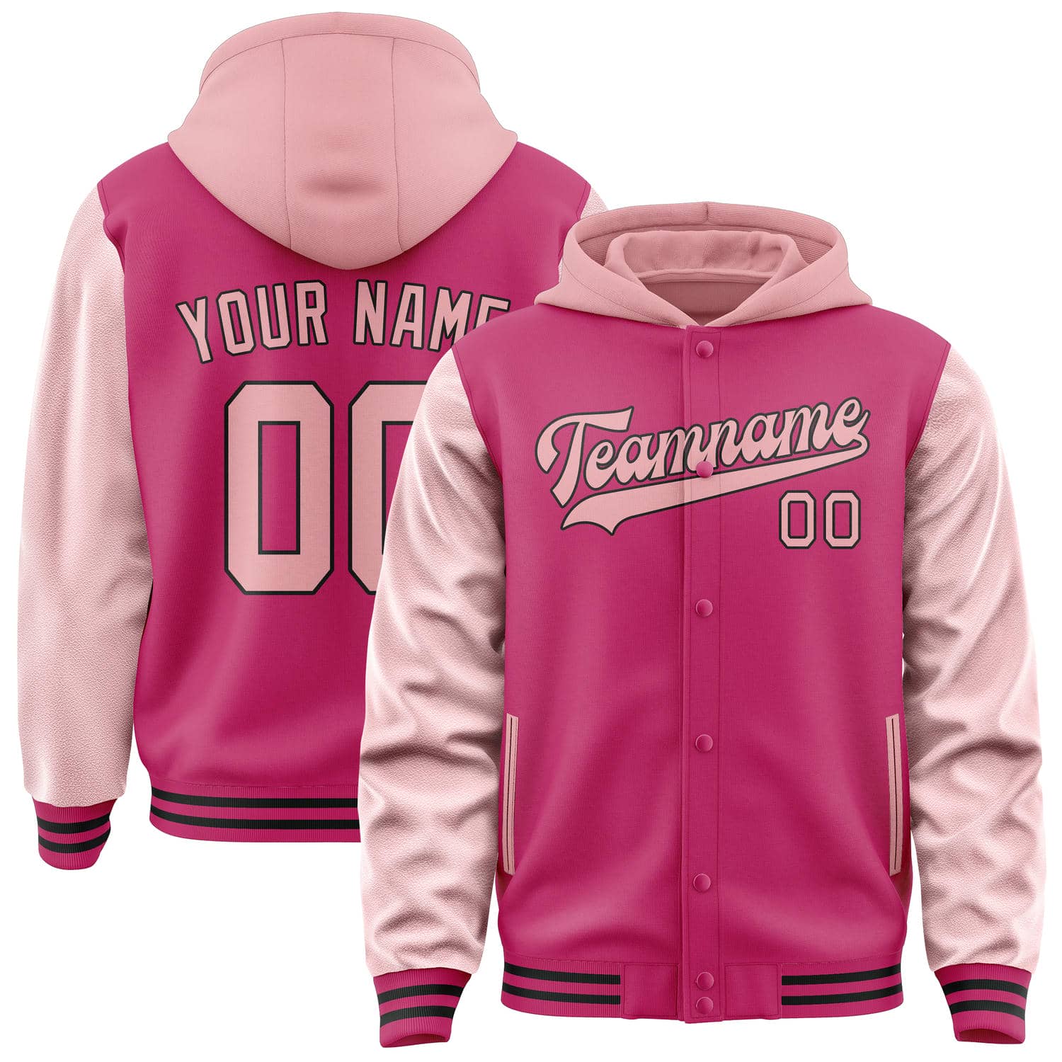 Maßgeschneidertes Rosarot Rosa Jacke JA131321131717212117