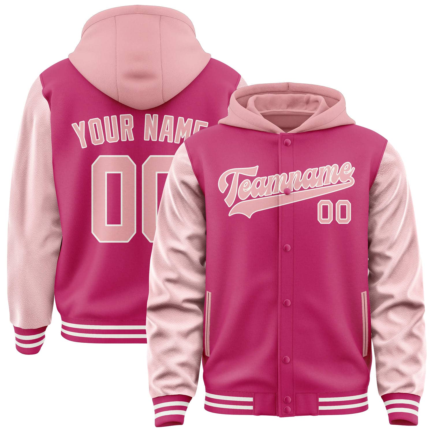 Maßgeschneidertes Rosarot Rosa Jacke JA131321131818212118