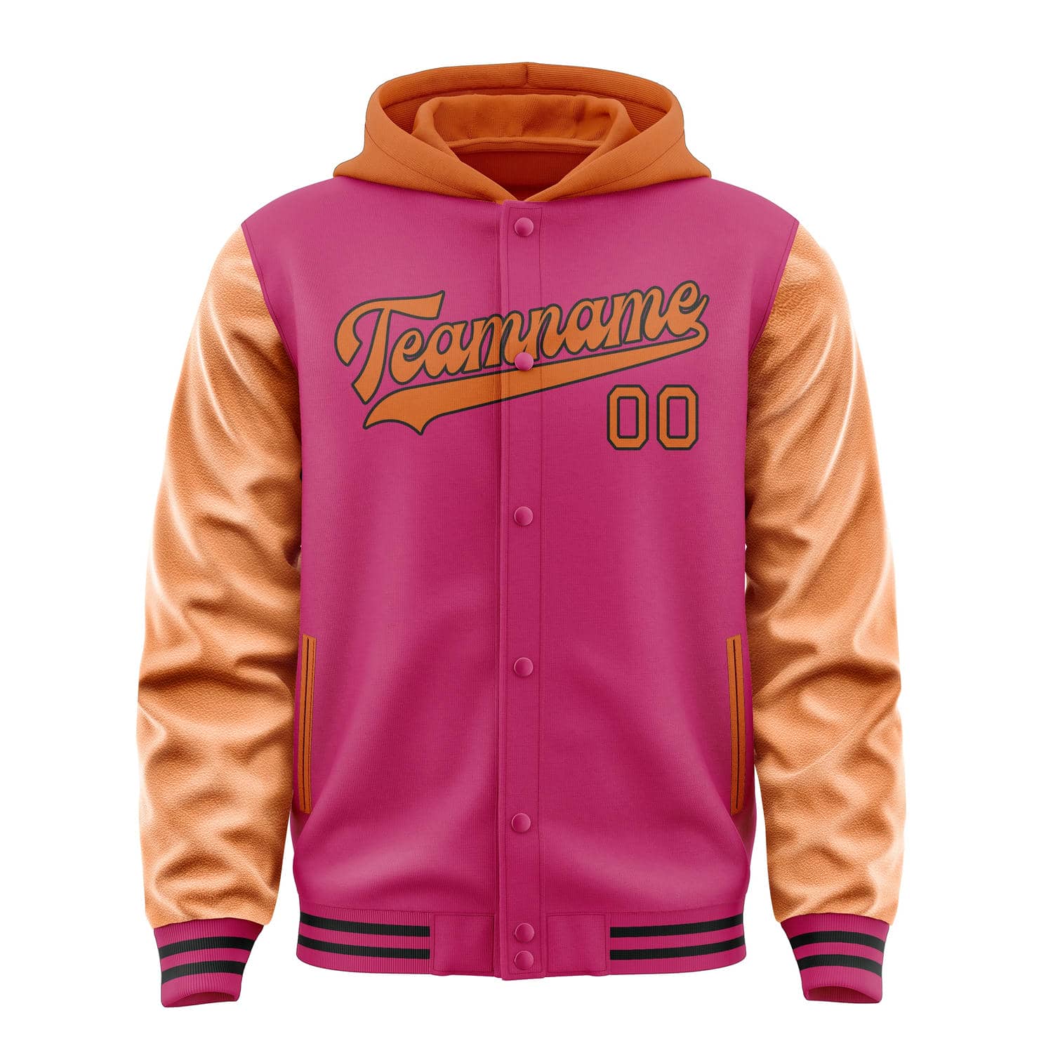 Maßgeschneidertes Rosarot Orange Jacke