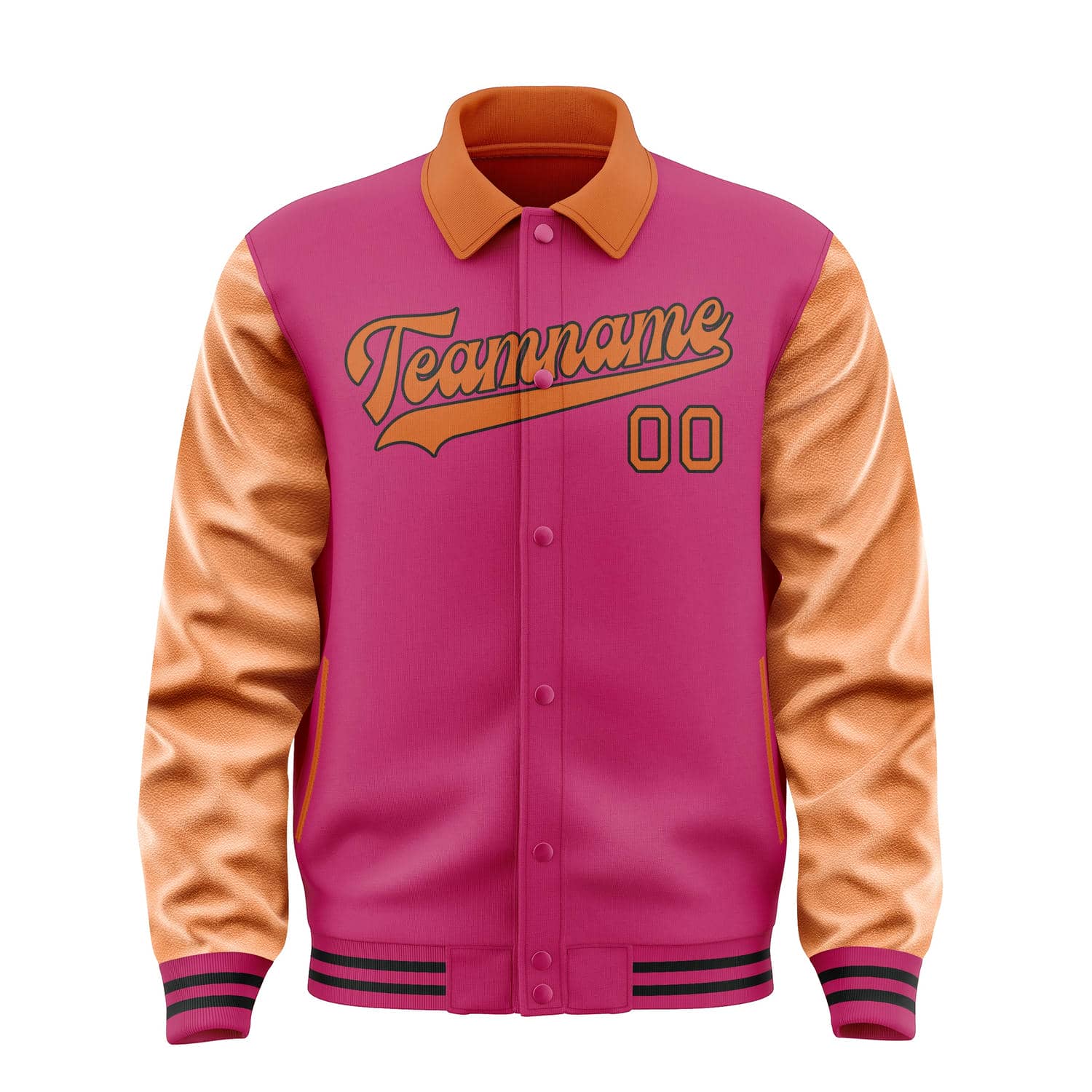 Maßgeschneidertes Rosarot Orange Jacke