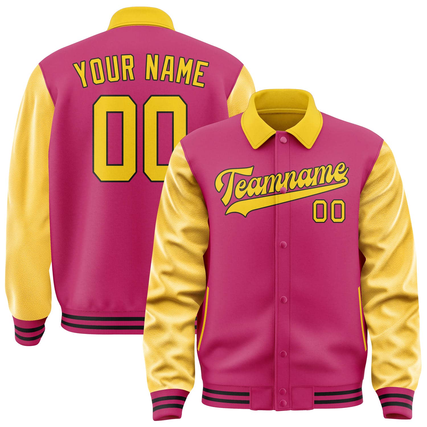 Maßgeschneidertes Rosarot Gold Jacke JA131330131717303017