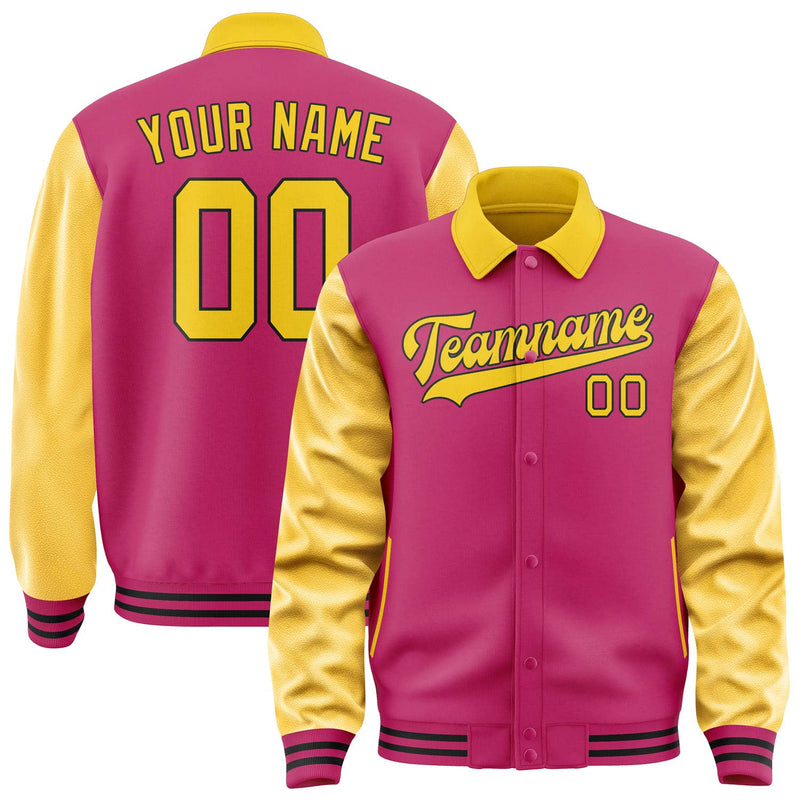 Maßgeschneidertes Rosarot Gold Jacke JA131330131717303017
