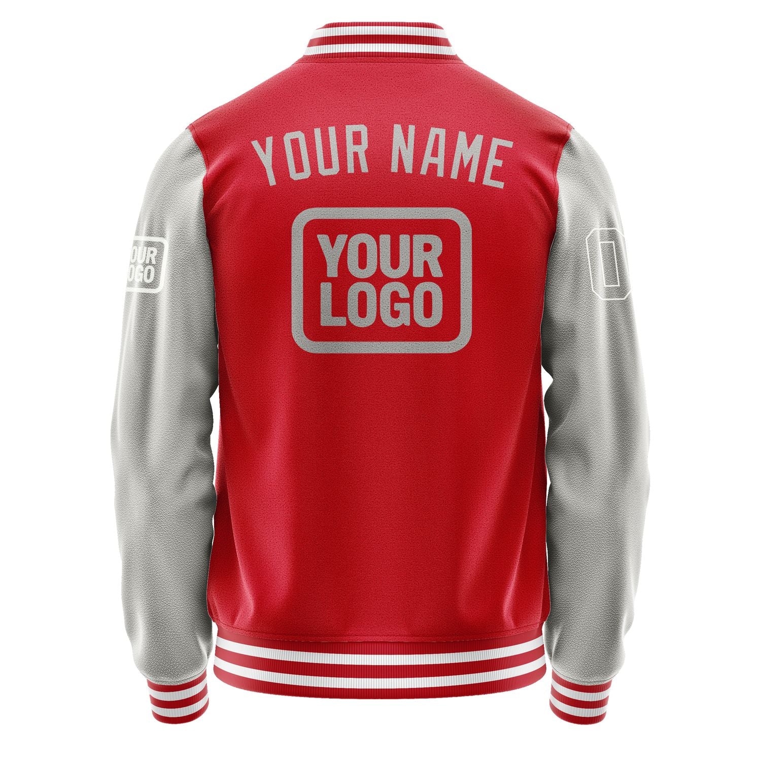 Maßgeschneidertes Rot Grau Jacke JA141404141818040418