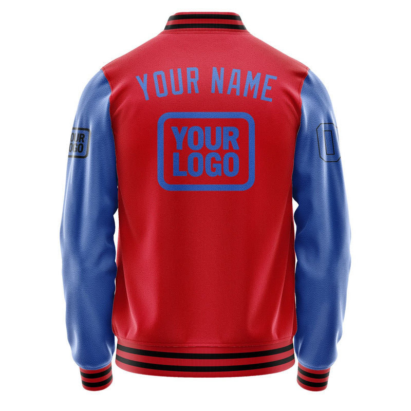 Maßgeschneidertes Rot Himmelblau Jacke JA141409141717090917