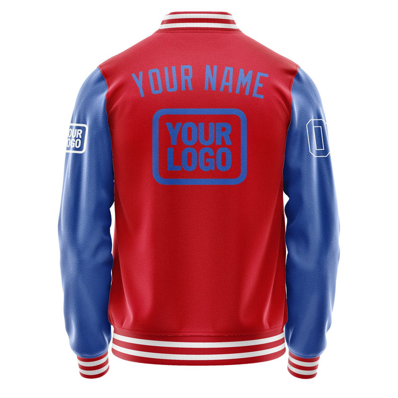 Maßgeschneidertes Rot Himmelblau Jacke JA141409141818090918
