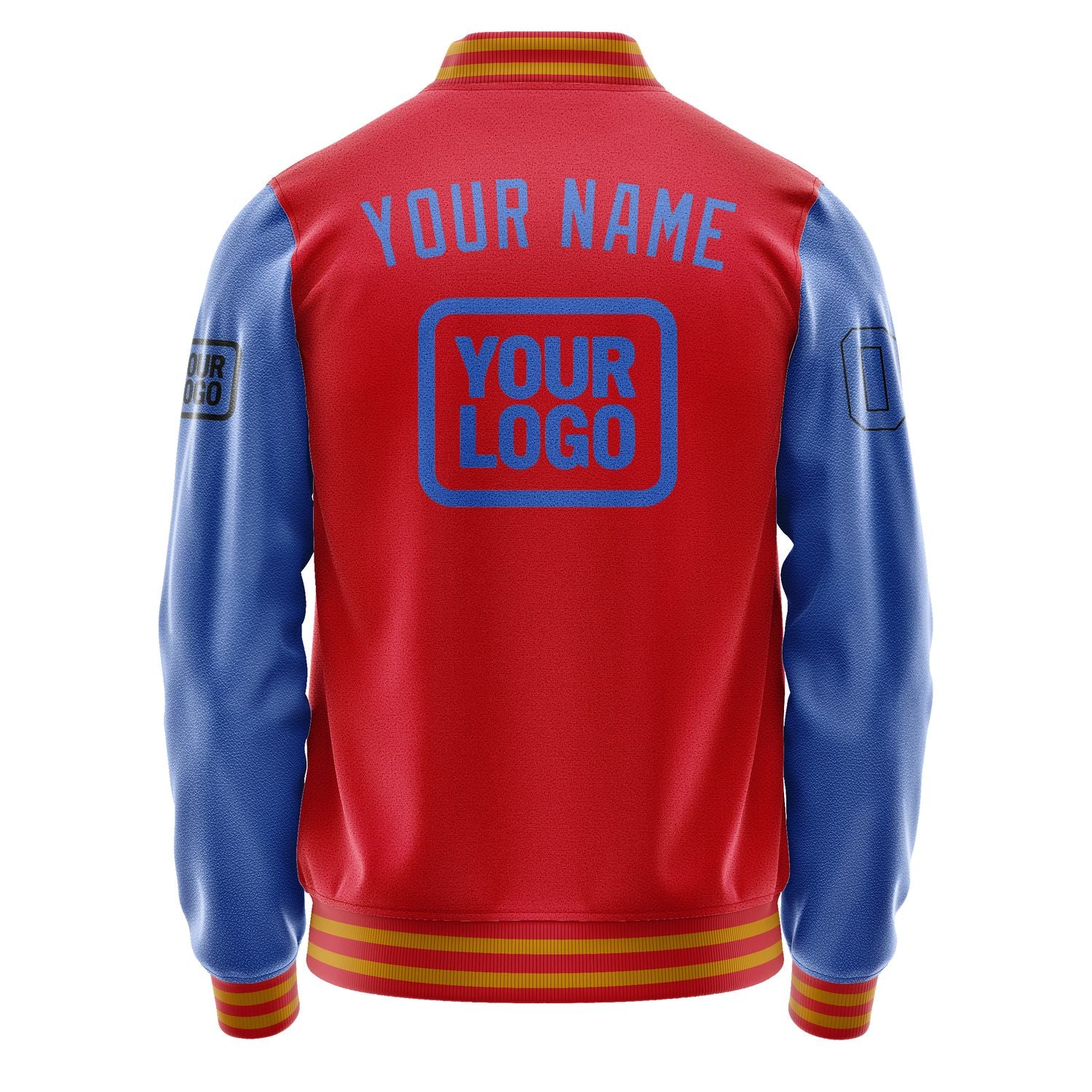 Maßgeschneidertes Rot Himmelblau Jacke JA141409141917090917