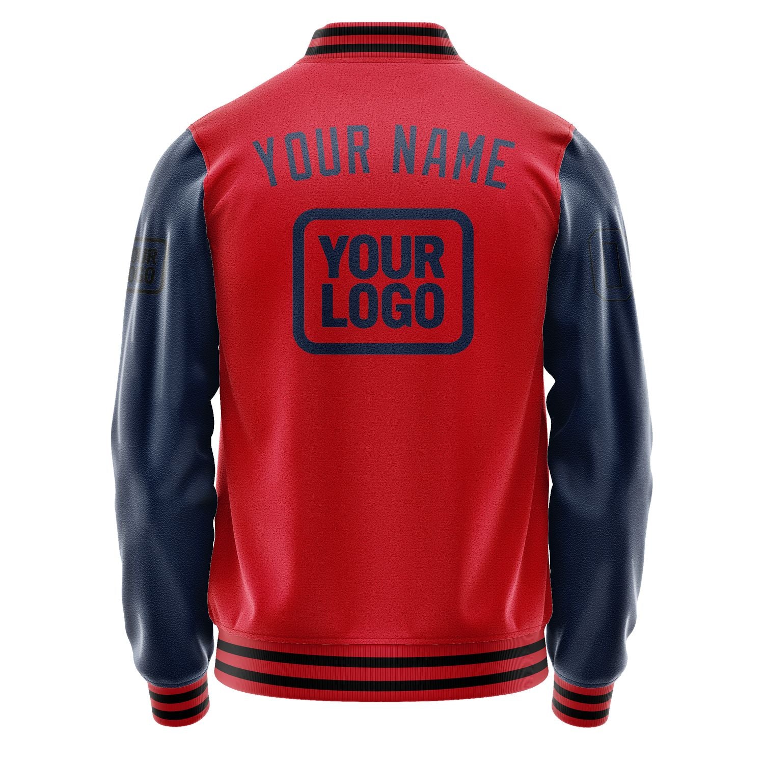 Maßgeschneidertes Rot Marineblau Jacke JA141410141717101017