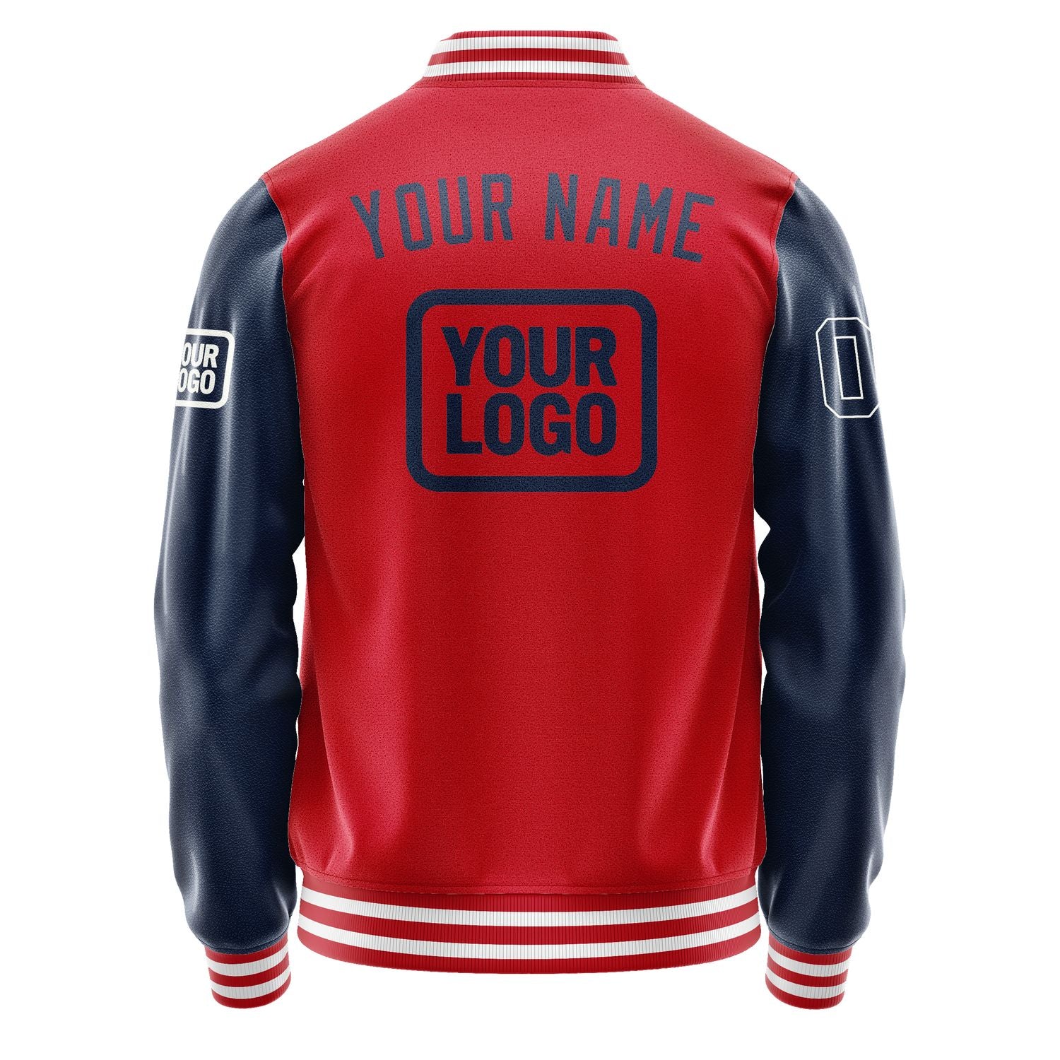 Maßgeschneidertes Rot Marineblau Jacke JA141410141818101018
