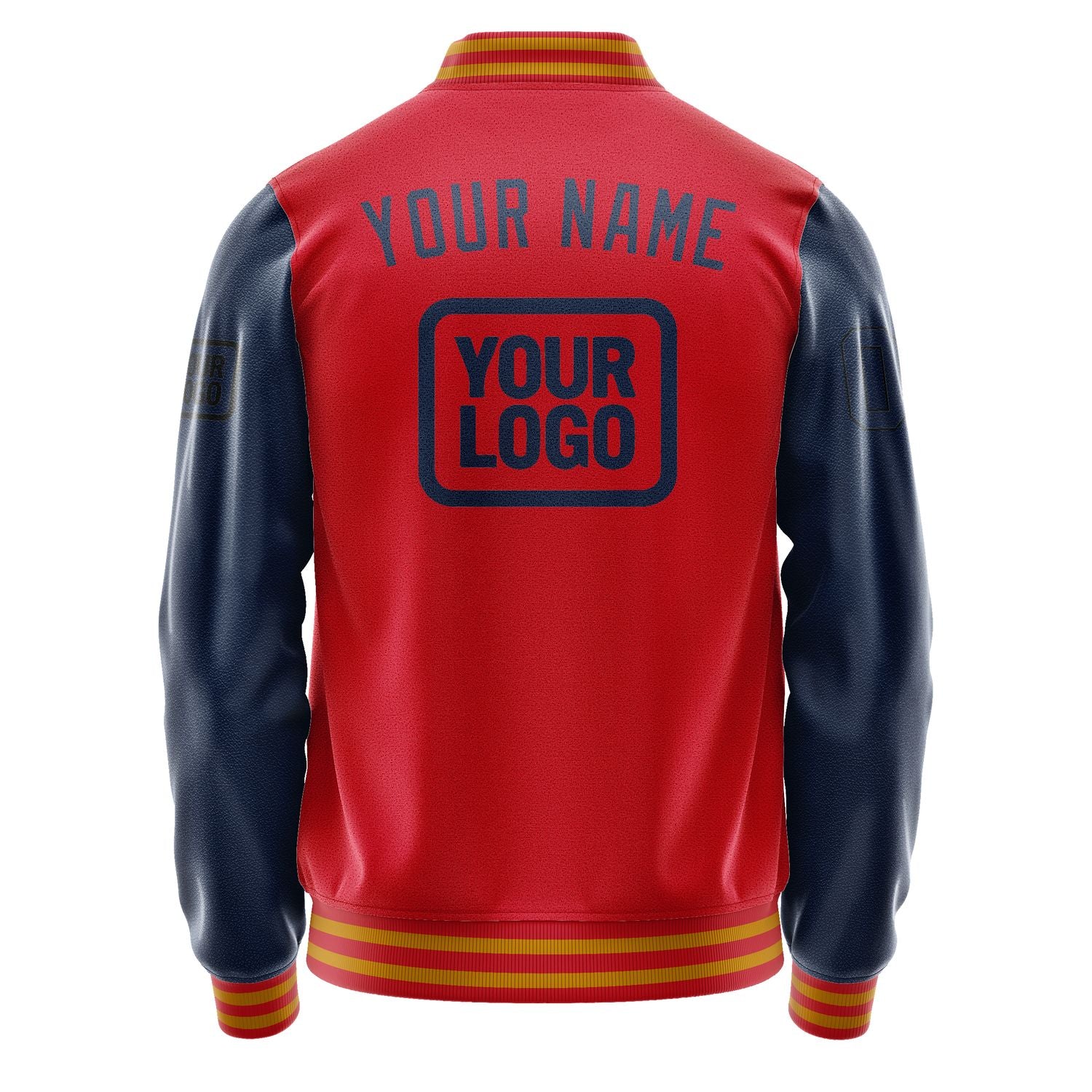 Maßgeschneidertes Rot Marineblau Jacke JA141410141917101017